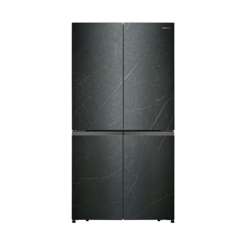 Hisense ตู้เย็น MULTI DOOR ขนาด 21.6 คิว สีลายหินอ่อน รุ่น RQ758N4TWU-1
