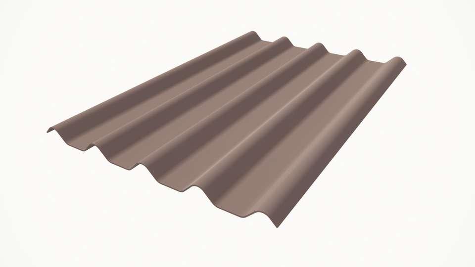 แผ่นตกแต่งโปร่งแสง เอสซีจี เดคคอร์ไลท์ ลอน Flow-3 รุ่น Heat-Shield & Fire Guard 1.00x3.15 ม. คอฟฟี่-1