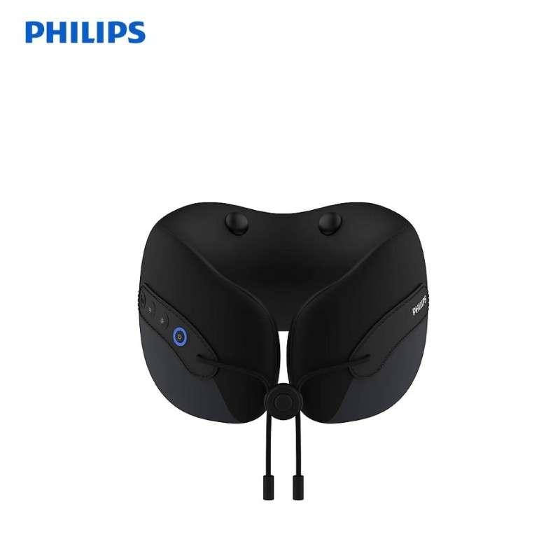 หมอนนวดคอไฟฟ้า ไร้สาย Philips neck massager PPM3306 Blue สั่น 4 จุด 3 โหมด-1