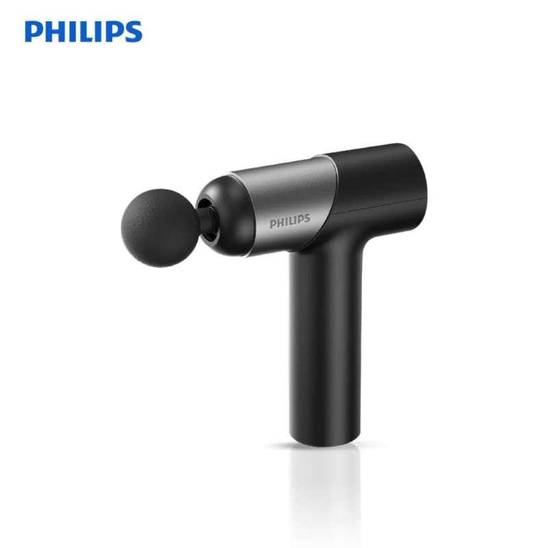 เครื่องนวด Philips FasciaGun PPM7323 ปืนนวดไฟฟ้า หัวนวด 6 ชนิด Black-1