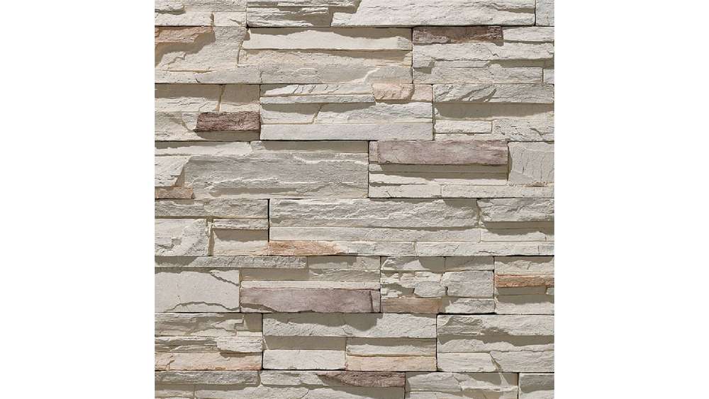 กระเบื้องคอนกรีตตกแต่งผนัง เอสซีจี รุ่น ทรูทัช ทูโทน คละขนาด สีโพล่า ไวท์-1