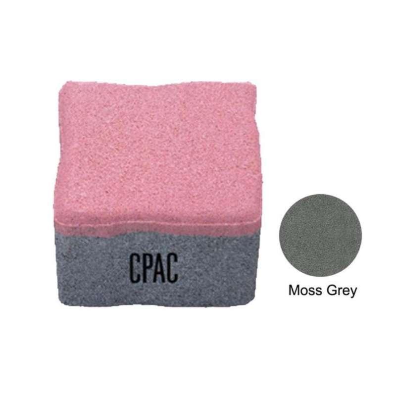 บล็อกปูพื้น เอสซีจี รุ่น คอบเบิล สโตน RT-3 ขนาด 11.8 X 11.8 X 6 ซม. สีมอส เกรย์-1