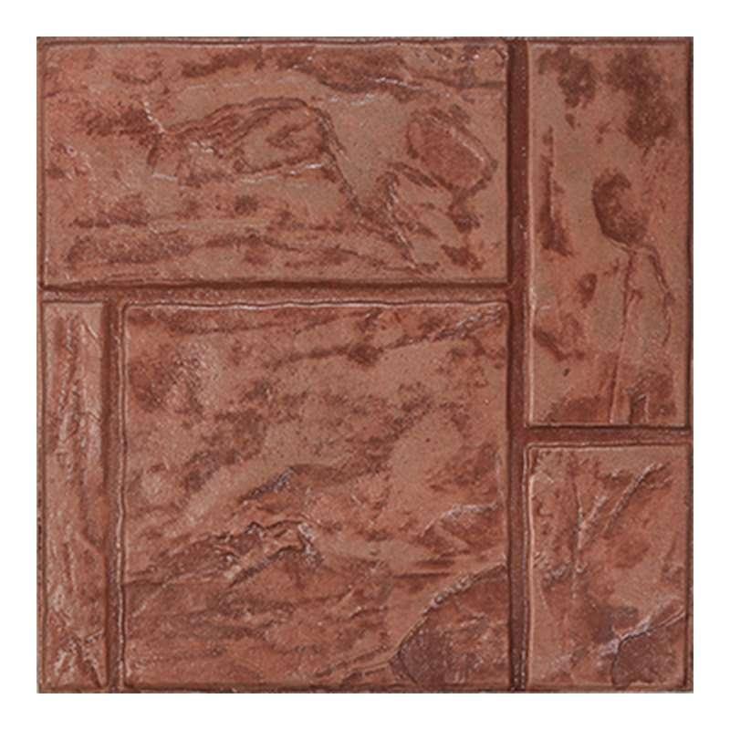 กระเบื้องคอนกรีตปูพื้น เอสซีจี รุ่นแสตมป์ เพฟ ลายเอเธนส์ สีส้ม ขนาด 40x40x3.5 ซม.-1