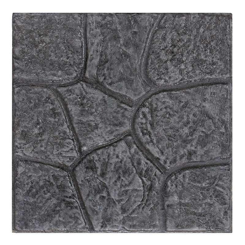 กระเบื้องคอนกรีตปูพื้น เอสซีจี รุ่นแสตมป์ เพฟ ลายโรม่า สีเทา ขนาด 40x40x3.5 ซม.-1