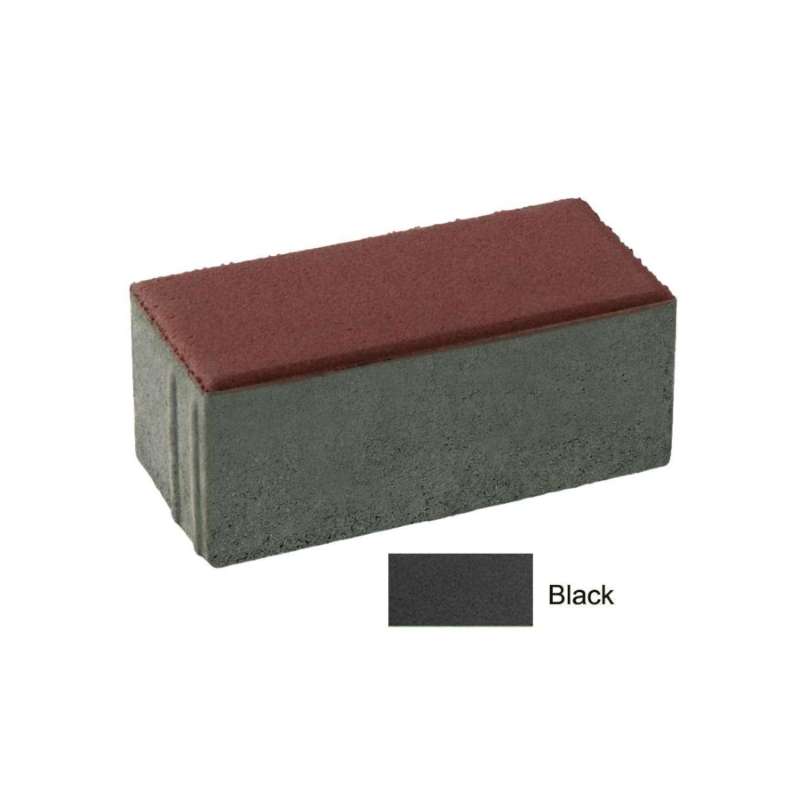 บล็อกปูพื้น เอสซีจี รุ่นศิลาเหลี่ยม ขนาด 10X20X8 ซม. สีดำ-1