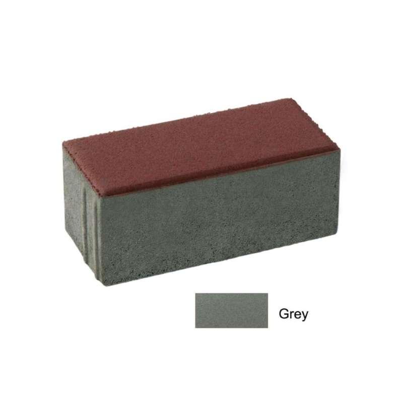 บล็อกปูพื้น เอสซีจี รุ่นศิลาเหลี่ยม ขนาด 10X20X8 ซม. สีเทา-1