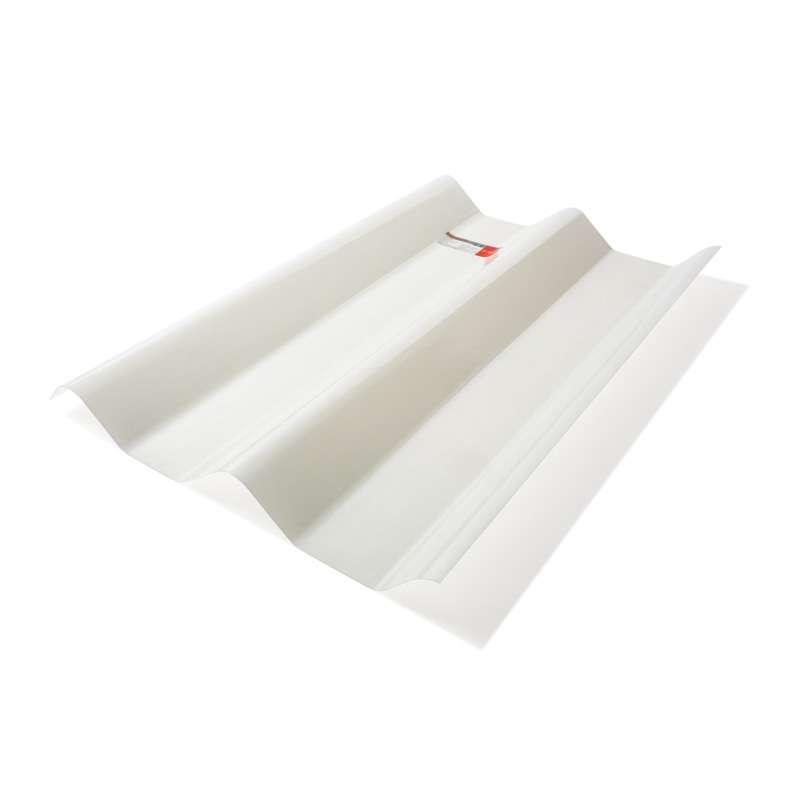 แผ่นโปร่งแสง เอสซีจี ลอนคู่ 50x120x0.12 ซม.สีขาวมุก-1