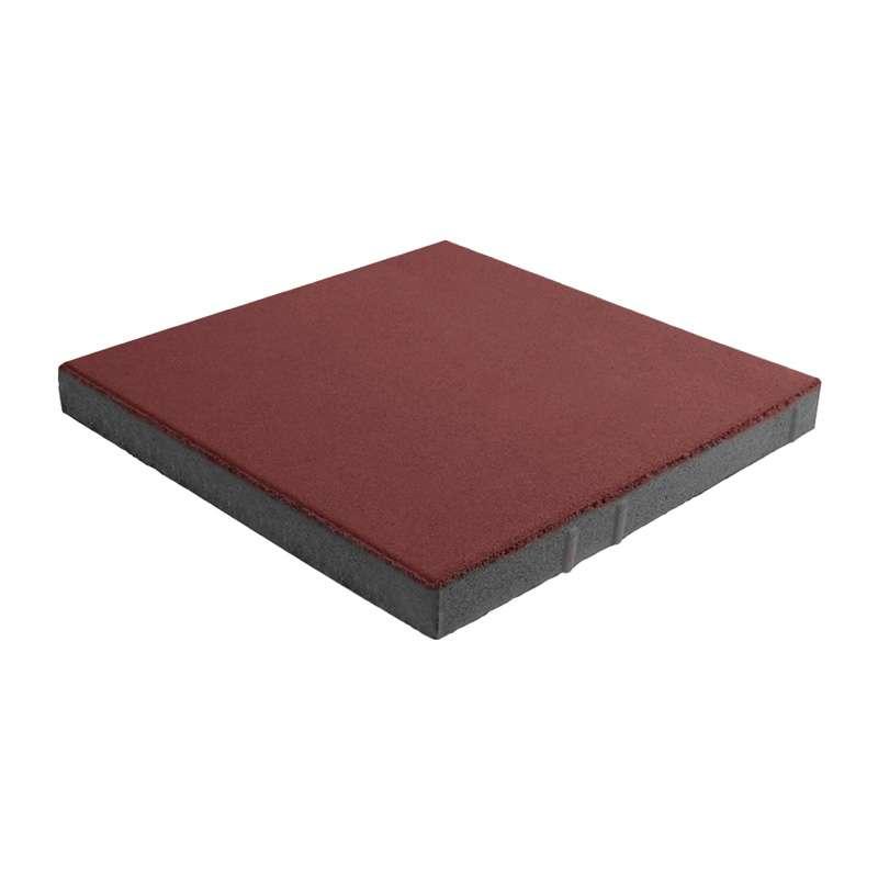 บล็อกปูพื้น เอสซีจี รุ่น แผ่นปูทางเท้า 40X40X4 ซม. สีแดง-1