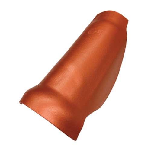 ครอบโค้งตะเข้ ไฟเบอร์ซีเมนต์ เอสซีจี รุ่นลอนคู่ สีส้มประกายมุก-1