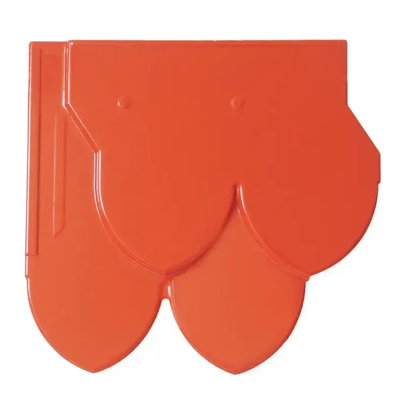 กระเบื้องหลังคาเซรามิค เอสซีจี รุ่นคลาสสิคไทย สีน้ำตาลรัศมี-1