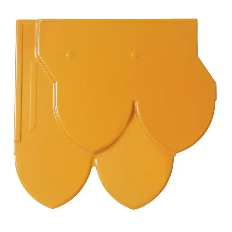 กระเบื้องหลังคาเซรามิค เอสซีจี รุ่นคลาสสิคไทย สีเหลืองกัลยา-1