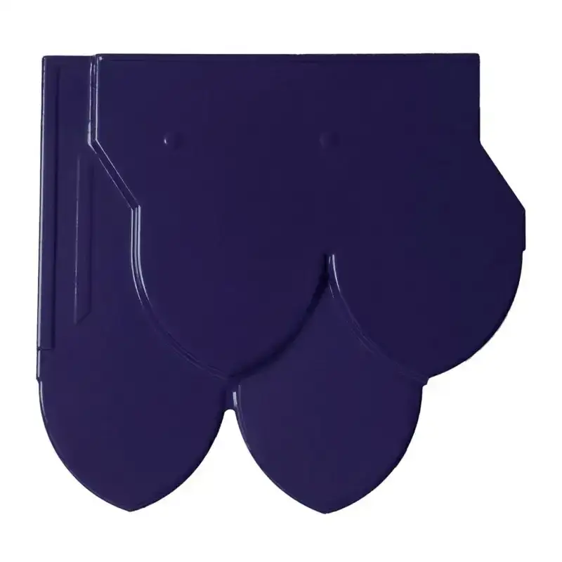 กระเบื้องหลังคาเซรามิค เอสซีจี รุ่นคลาสสิคไทย สีน้ำเงินแพรพรรณ-1