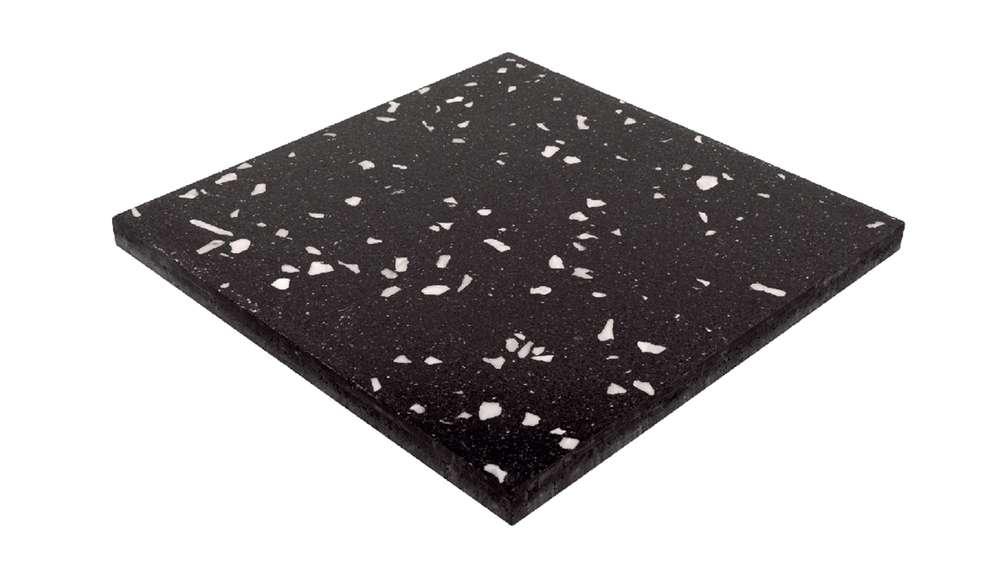 กระเบื้องหินขัดสำเร็จรูป เอสซีจี รุ่น Terrazzo Prompt เบอร์ 8249 สีดำ ขนาด 50x50x3.2 ซม.-1