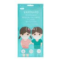 หน้ากากอนามัย รุ่น Kids คู่ สเปรย์ยับยั้งเชื้อไวรัส 15 ml สีฟ้า Varogard-4