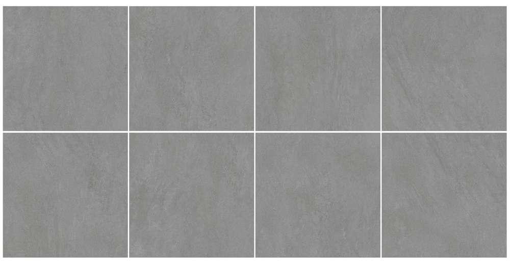 กระเบื้องปูพื้นและผนังพอร์ซเลน COTTO GP 60X60 รุ่น บี-แมน เทา (HYG/P4/NAT) R/T PM-3