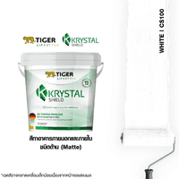 สีทาภายนอกและภายใน เสือ ไลฟ์สไตล์ คริสตัล ชิลด์ รหัส CS100 White-2