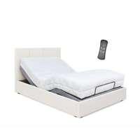 The Bed Signature สินค้าพร้อมติดตั้งเตียงปรับระด้บไฟฟ้าพร้อมที่นอนยางพารา 3.5ฟุต สีเบจ-1