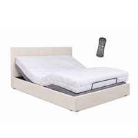 The Bed Signature สินค้าพร้อมติดตั้งเตียงปรับระด้บไฟฟ้าพร้อมที่นอนยางพารา 5ฟุต สีเบจ-1