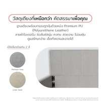 The Bed Signature สินค้าพร้อมติดตั้งเตียงปรับระด้บไฟฟ้าพร้อมที่นอนยางพารา 5ฟุต สีเทา-2