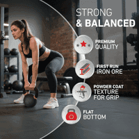Kettlebell เคตเทิลเบล เกรดแข่งขัน 32 KG. - Homefittools-4