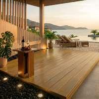 ไม้พื้น VERDI ขนาด 15.5x200x1 ซม. สี บราวน์ทีค (Brown Teak)-1