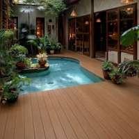 ไม้พื้น VERDI ขนาด 15.5x200x1 ซม. สี บราวน์ทีค (Brown Teak)-3