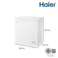 ตู้แช่ฝาทึบ 2 ระบบ HAIER Chest 198L/ 7Q รุ่น HCF-228C2-3