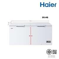 ตู้แช่ฝาทึบ HAIER Chest 719L/ 25.4Q รุ่น HCF-728DP-V2ขนาด 25.4Q-3