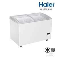 ตู้แช่ฝาบนบานเลื่อน HAIER Curve glass freezer/ 365L/ 12.9Q รุ่นSD-517DP ขนาด 12.9Q-2