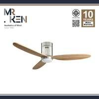 พัดลมเพดาน MR KEN CAN 52 นิ้ว ไม้ธรรมชาติ LED DC-1