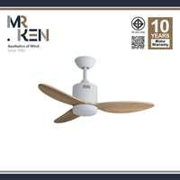 พัดลมเพดาน MR KEN CAN 40 นิ้ว ไม้ธรรมชาติ LED DC-1