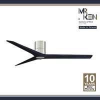 พัดลมเพดาน MR KEN FARO 52 นิ้ว ฟ้าถ่าน LED DC (สั้น)-1