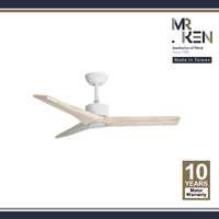 พัดลมเพดาน MR KEN FARO 40 นิ้ว ขาวนวล LED DC (กลาง)-1