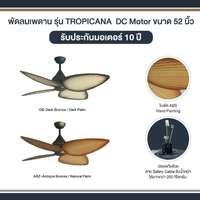 พัดลมเพดาน MR KEN TROPICANA 52 นิ้ว ปาล์มธรรมชาติ DC-2