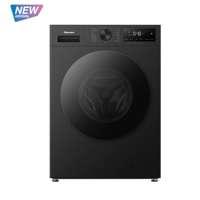 เครื่องซักอบผ้าฝาหน้า Hisense รุ่น WD120I142VKL ขนาดถังซัก 12 กก ถังอบ 8 กก ระบบ Inverter สีดำ-1