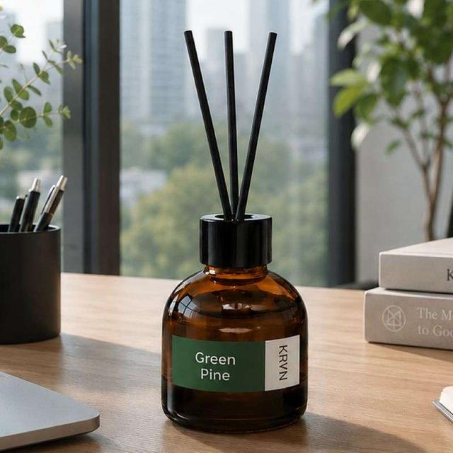 ก้านไม้หอม KRYN Green Pine ขนาด 100 ml. (กลิ่นป่าสน)