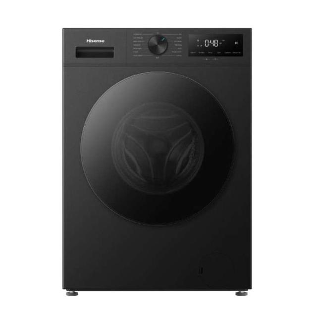 เครื่องซักผ้าฝาหน้า HISENSE รุ่น WF120I142VKL ขนาดถังซัก 12 กก. 1400 RPM อินเวอร์เตอร์ สีดำ