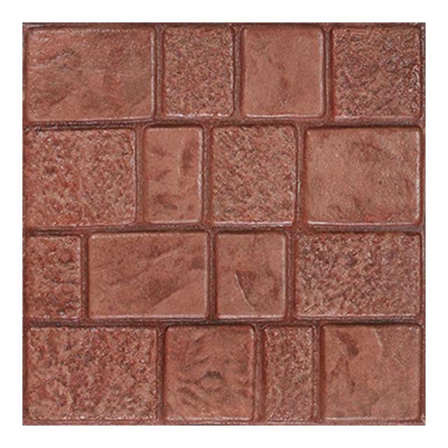 กระเบื้องคอนกรีตปูพื้น เอสซีจี รุ่นแสตมป์ เพฟ ลายลอนดอน สีส้ม ขนาด 40x40x3.5 ซม.