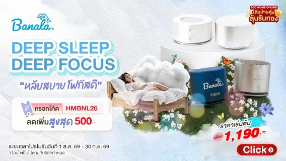 Deep Sleep Deep Focus หลับสบาย โฟกัสดี