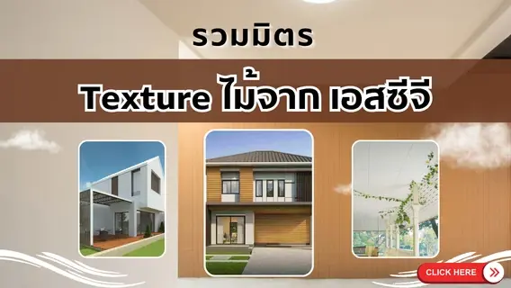 รวมมิตร Texture ไม้จากเอสซีจี